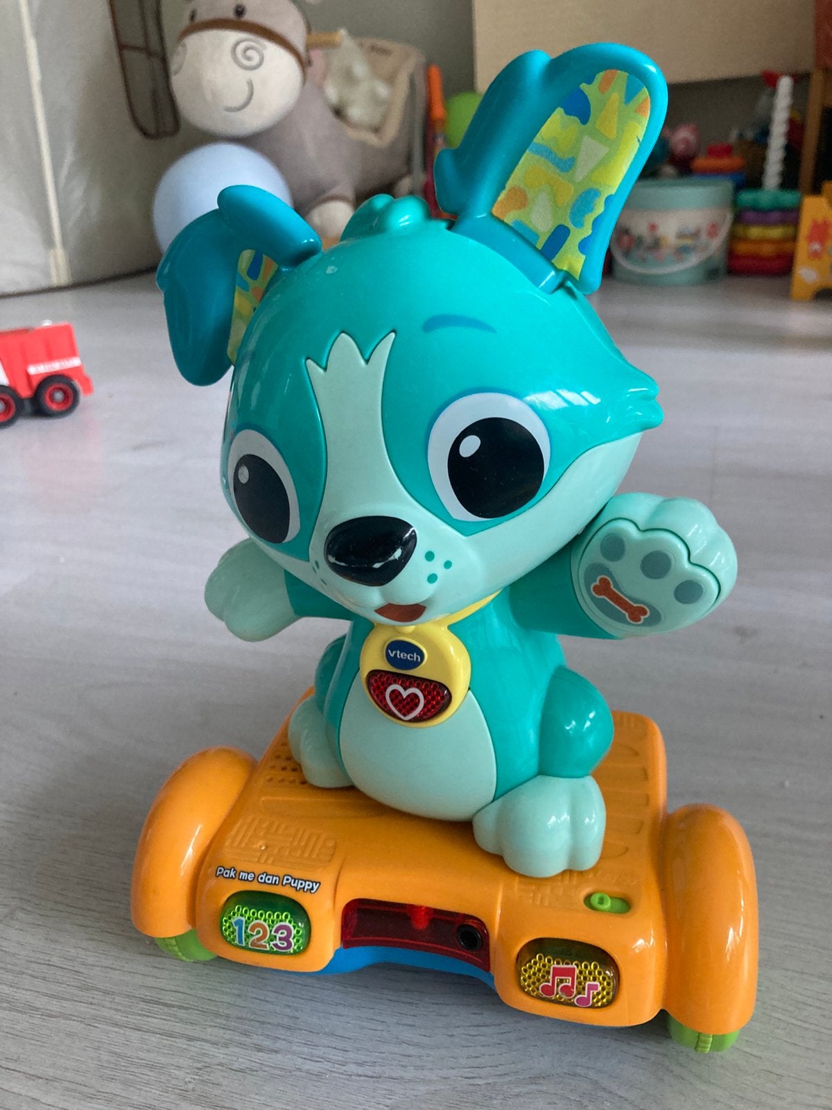 VTech Pak me dan Puppy speelgoed, Ophalen, Gebruikt, 6 maanden tot 2 jaar