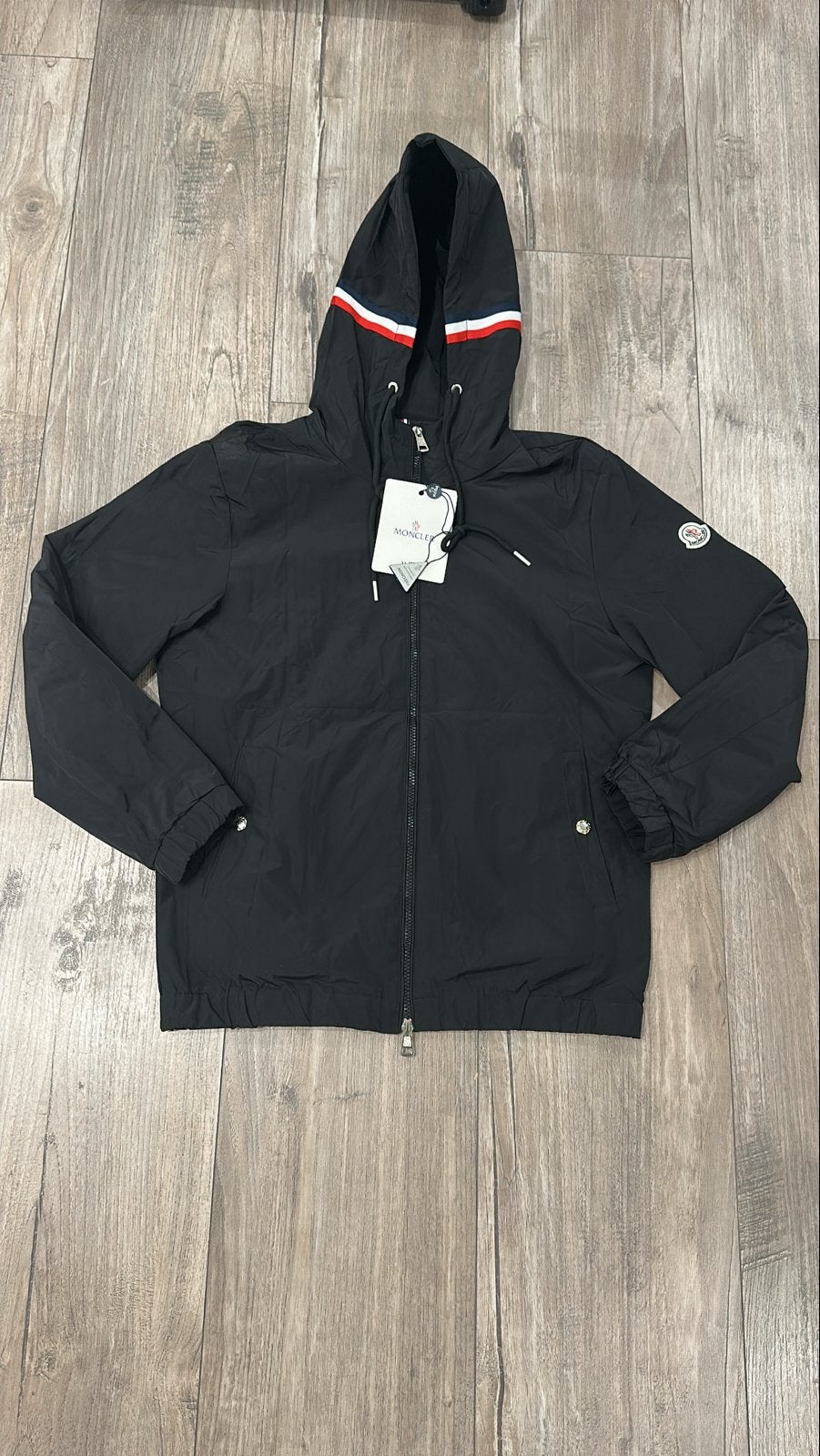Moncler windbreaker, Ophalen of Verzenden, Nieuw, Maat 46 (S) of kleiner, Zwart