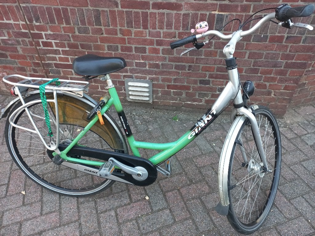 Station damesfiets Giant Metro 4  Hoogte 51Inch, Ophalen, Gebruikt, Velgrem, Versnellingen