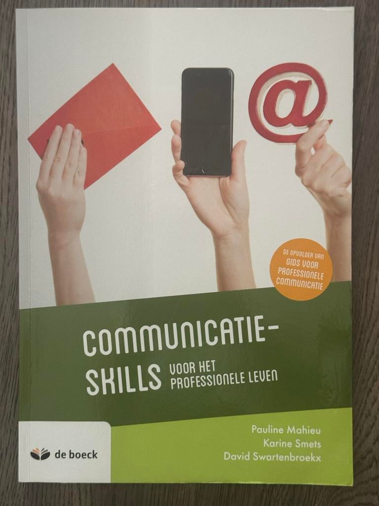 Communicatie-Skills voor het Professionele Leven, Ophalen of Verzenden, Gelezen