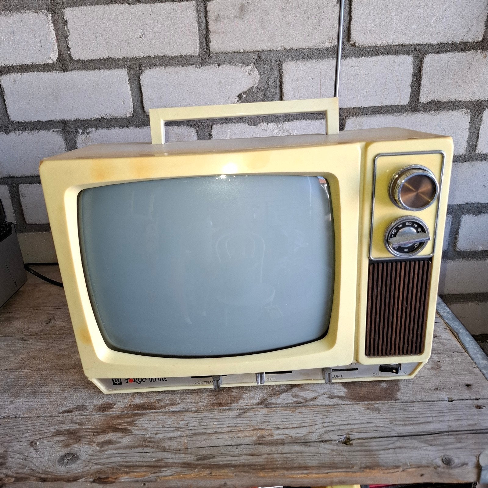 Vintage televisie., Antiek en Kunst, Antiek | Tv's en Audio, Ophalen of Verzenden