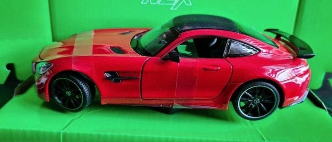 Welly Mercedes Benz AMG GT R C190 Rood nieuw in verpakking, Hobby en Vrije tijd, Modelauto's | 1:24, Ophalen of Verzenden, Nieuw