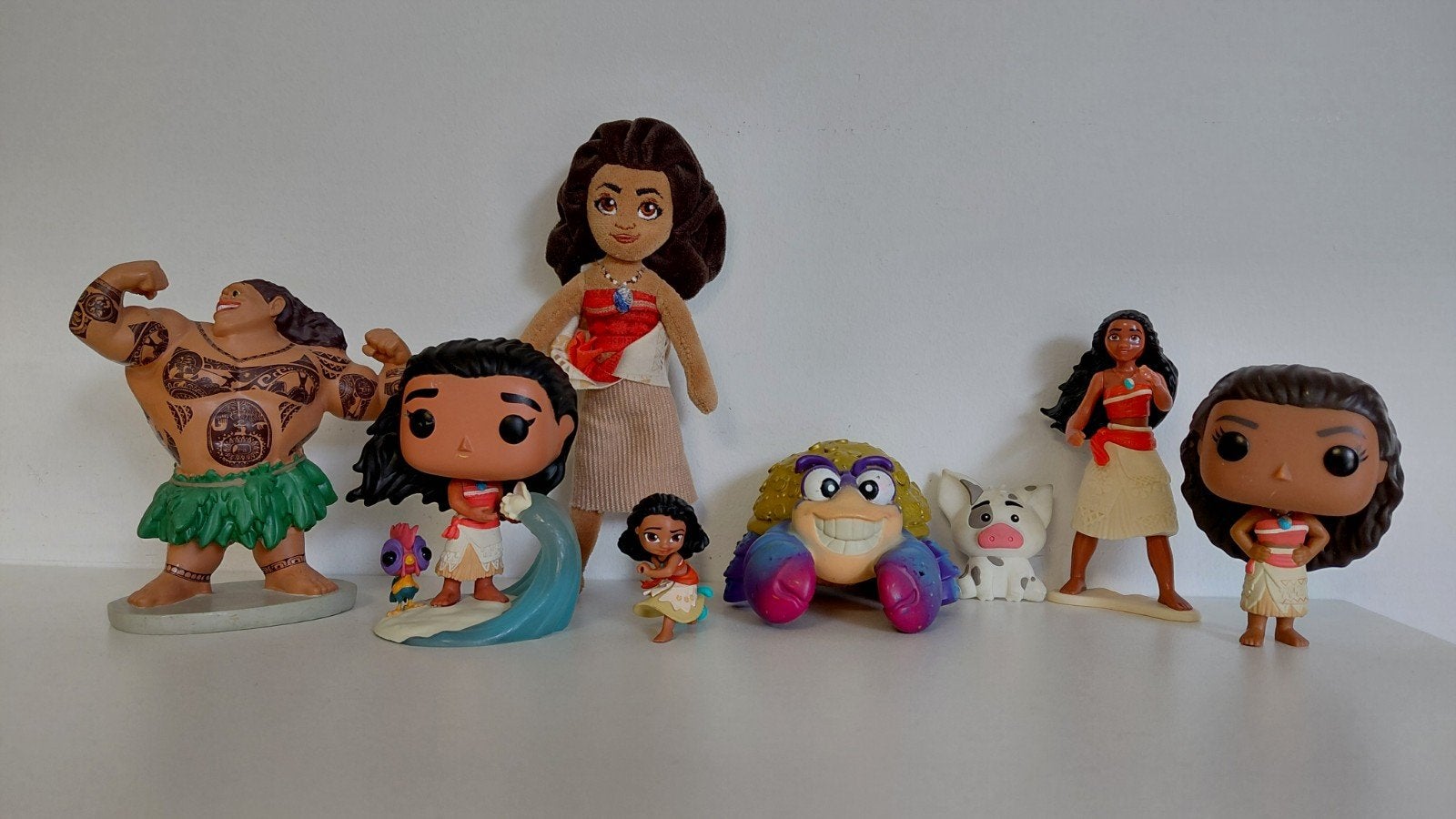 Moana verzameling Disney, Ophalen of Verzenden, Zo goed als nieuw
