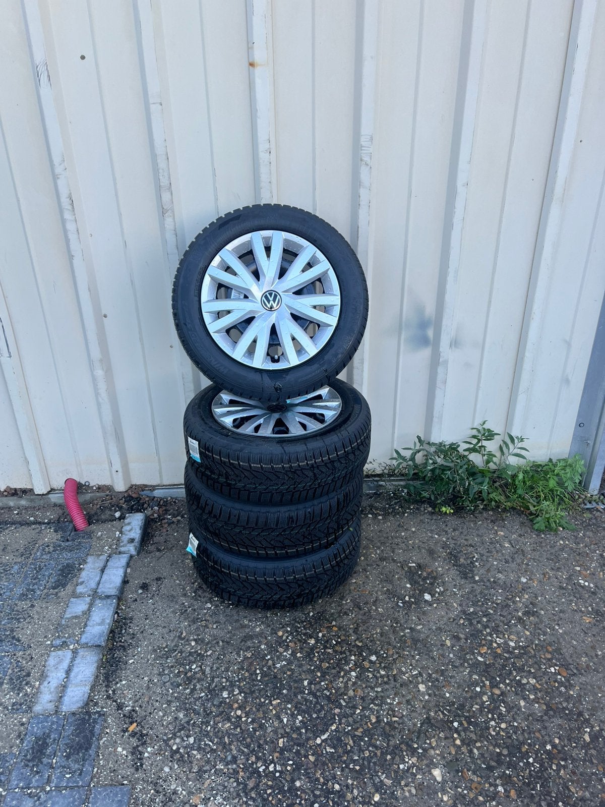Volkswagen Golf en Audi A3 16 inch staal winterset, Ophalen, 16 inch, Banden en Velgen, Nieuw