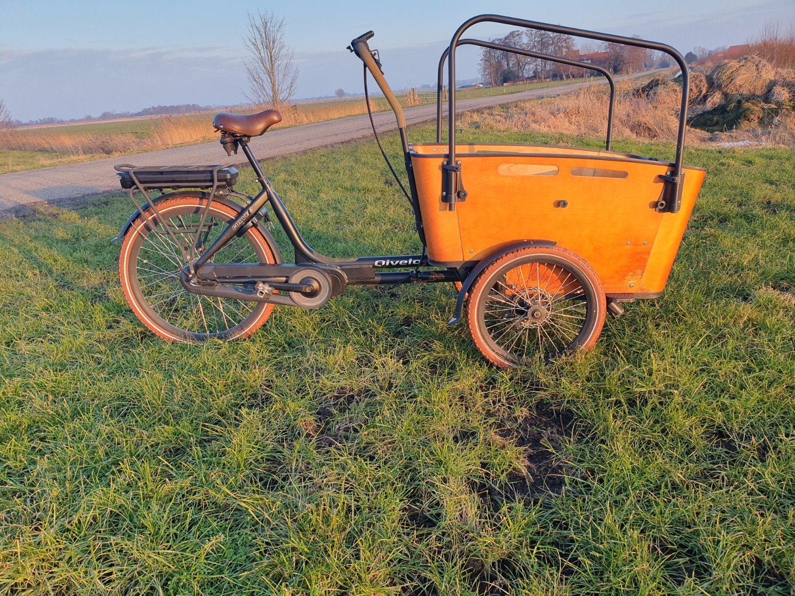 Qivelo curve 3, 4 kinderen of meer, Gebruikt, Huif, Schijfrem