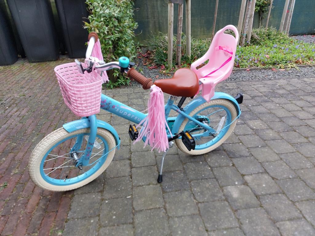 Supersuper little miss meisjesfiets 16 inch, Ophalen, Zo goed als nieuw, 16 inch, Supersuper