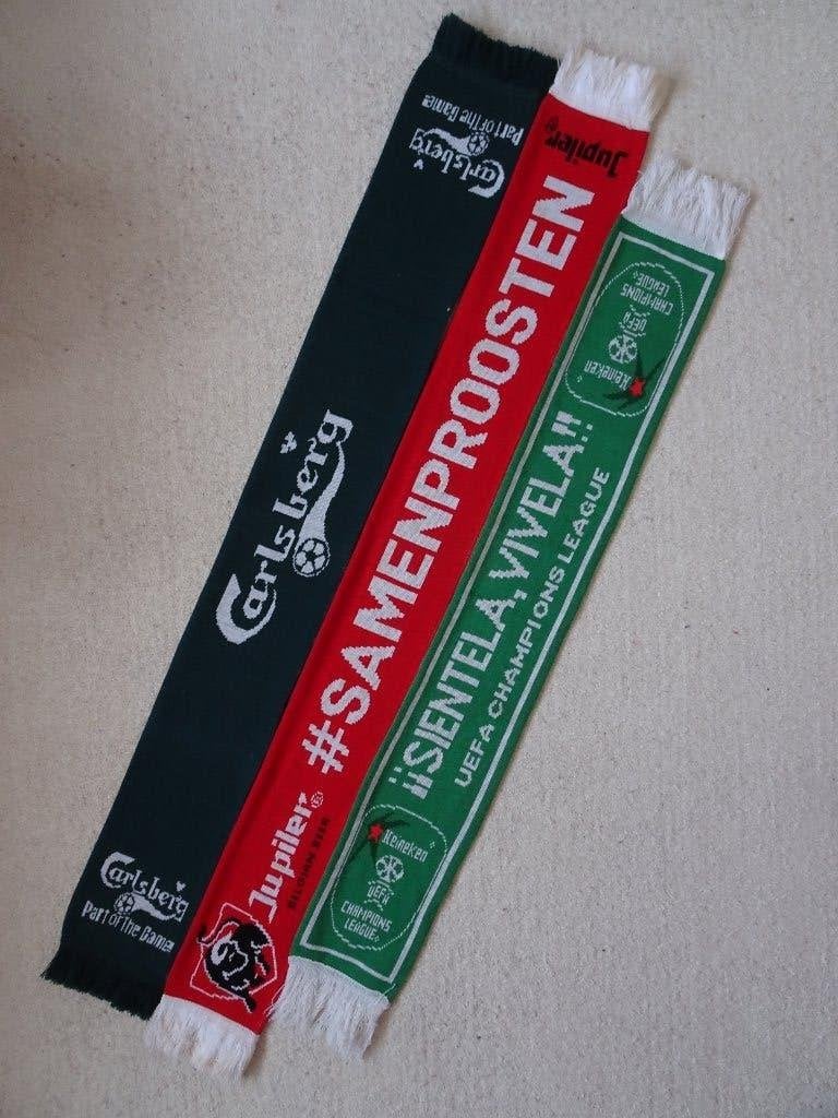 sjaals Carlsberg, Jupiler & Heineken, Ophalen of Verzenden, Zo goed als nieuw, Kleding, Heineken