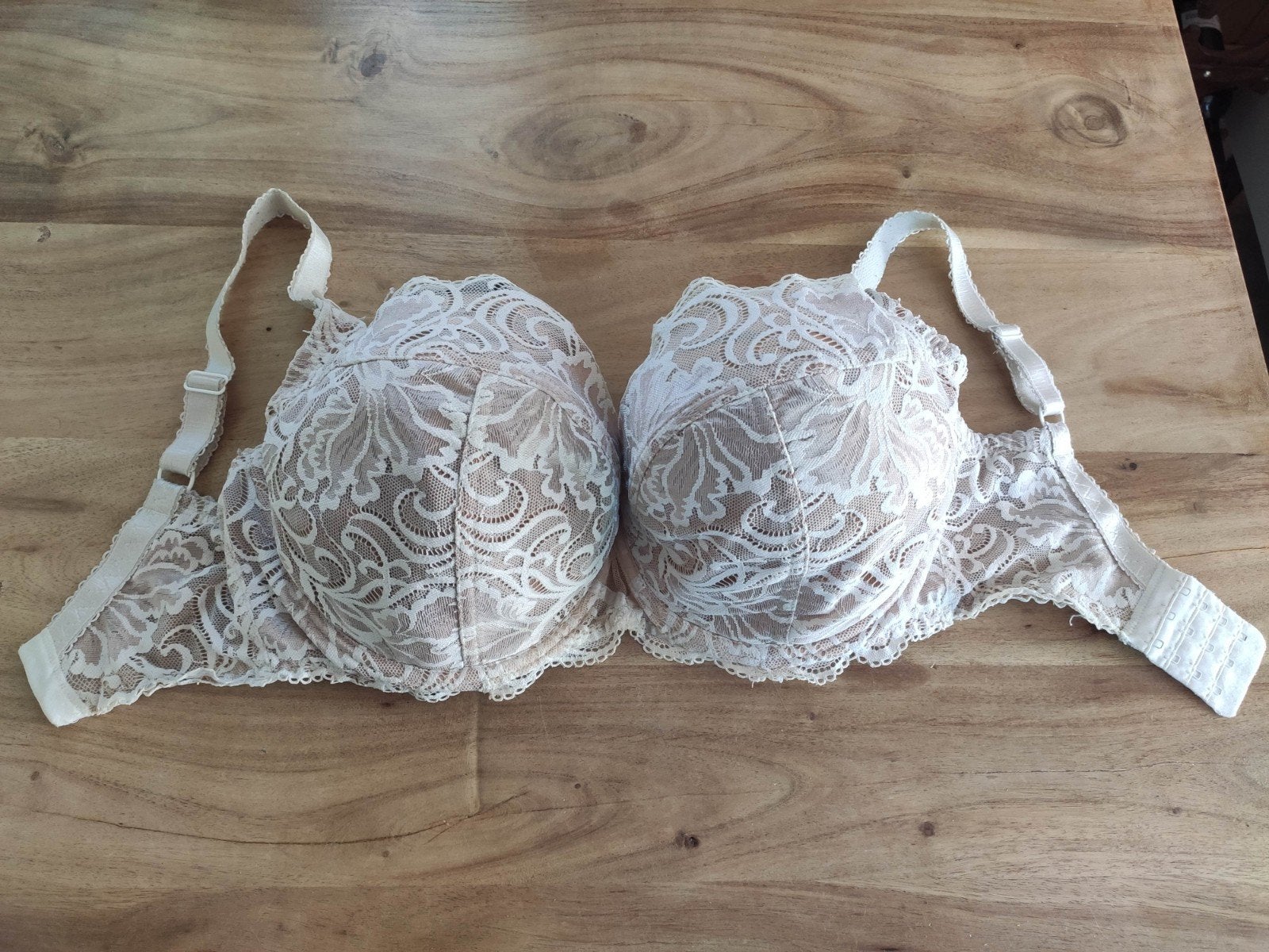 Ewa Michalak BH 60J, niet voorgevormd, Kleding | Dames, Ewa Michalak, Ophalen of Verzenden, Beige, BH