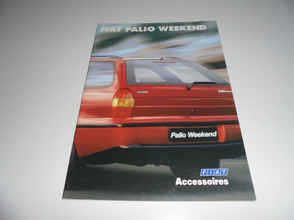brochure Fiat Palio Weekend accessoires, Boeken, Ophalen of Verzenden, Nieuw, Overige merken