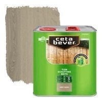 Cetabever - Schuttingbeits Transparant - Grey wash - 2,5 L, Doe-het-zelf en Verbouw, Ophalen of Verzenden, Nieuw, Grijs, Beits