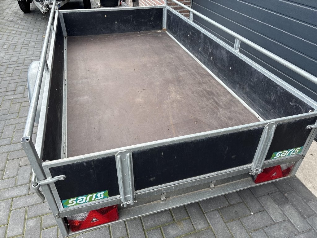 Saris bakwagen enkelasser aanhanger aanhangwagen, Gebruikt
