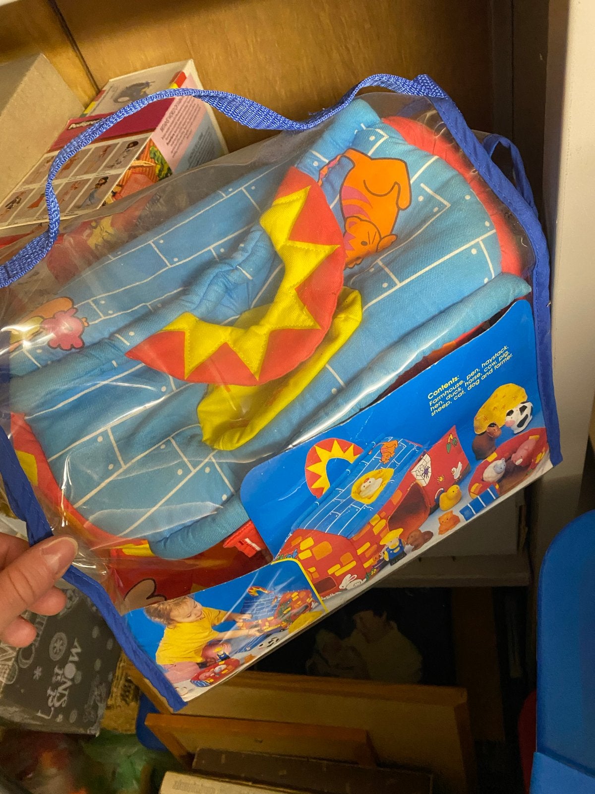 Stoffen Boerderij Speelkleed met Dieren voor Kinderen, Ophalen of Verzenden, Gebruikt, Speelkleed