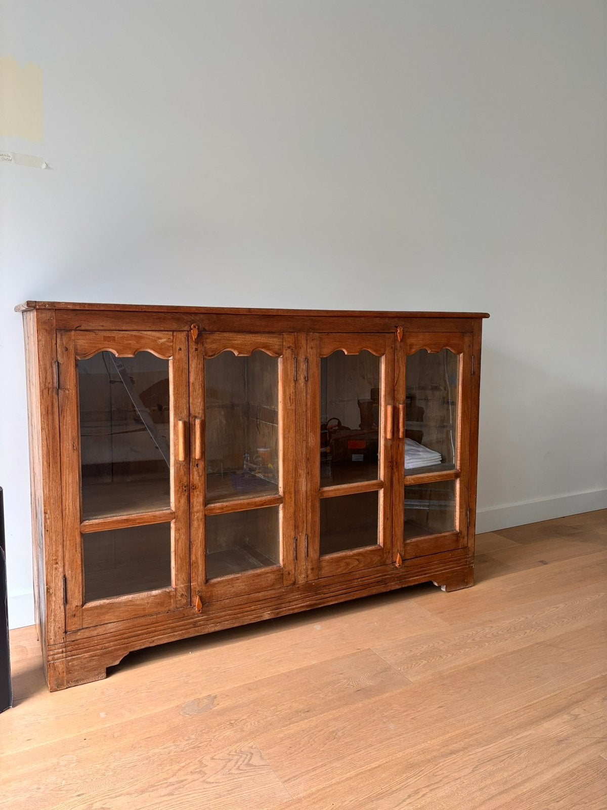 Vintage kast, india, Ophalen, Gebruikt, 25 tot 50 cm, 200 cm of meer