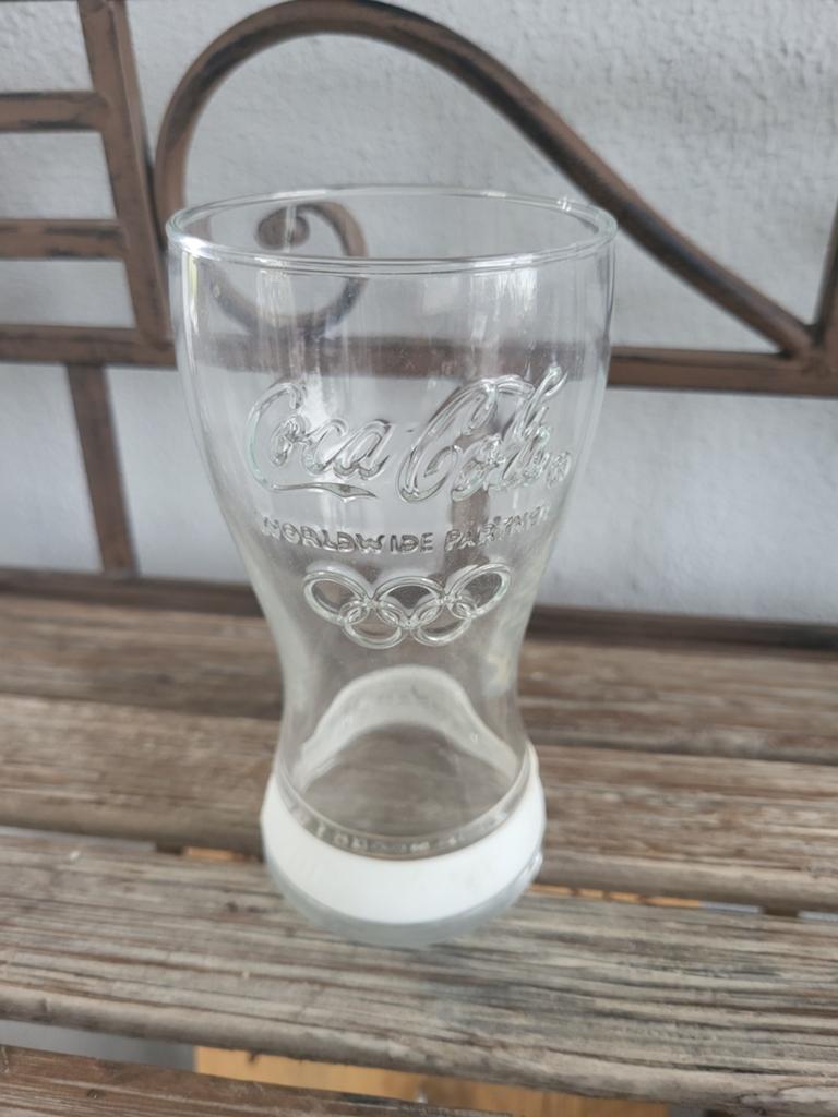 Coca-Cola glas Mc Donalds 2012 Olympische spelen, Ophalen, Zo goed als nieuw, Frisdrankglas