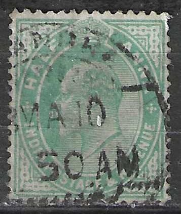 Brits-India 1902/1888 - Yvert 58 - Koning Edward VII (ST), Verzenden, Gestempeld, Zuid-Azië