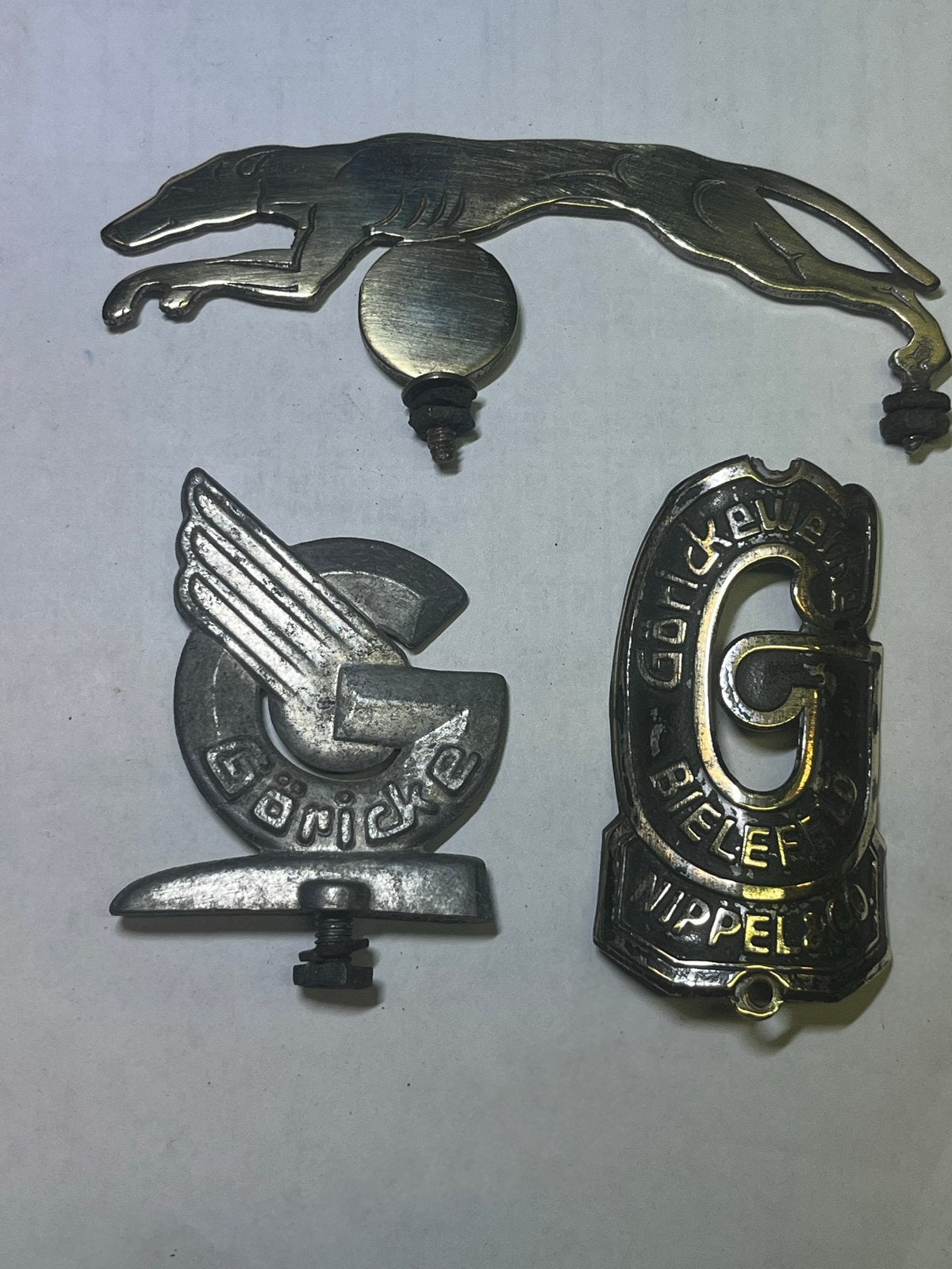 Emblemen en Ornamenten: Goricke, Ophalen of Verzenden, Gebruikt, Overige merken