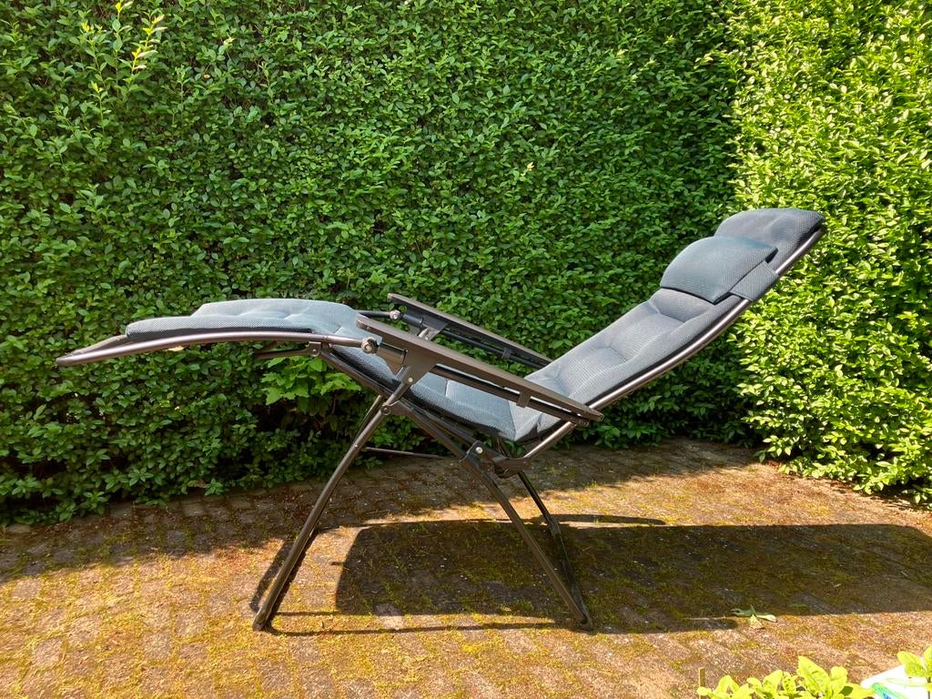Relaxstoel Lafuma Futura Airco XL, Ophalen, Zo goed als nieuw, Verstelbaar