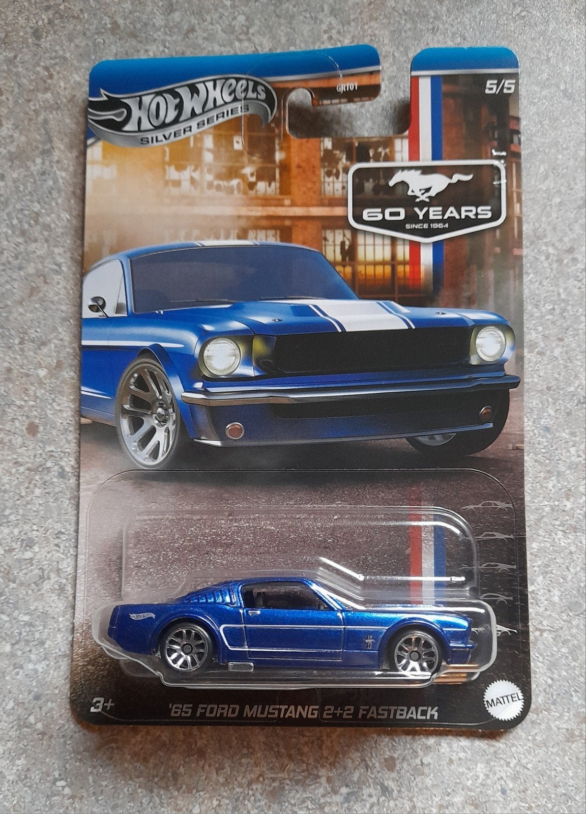 Hot Wheels '65 Ford Mustang - Silver Series - CHASE, Ophalen of Verzenden, Nieuw, Auto