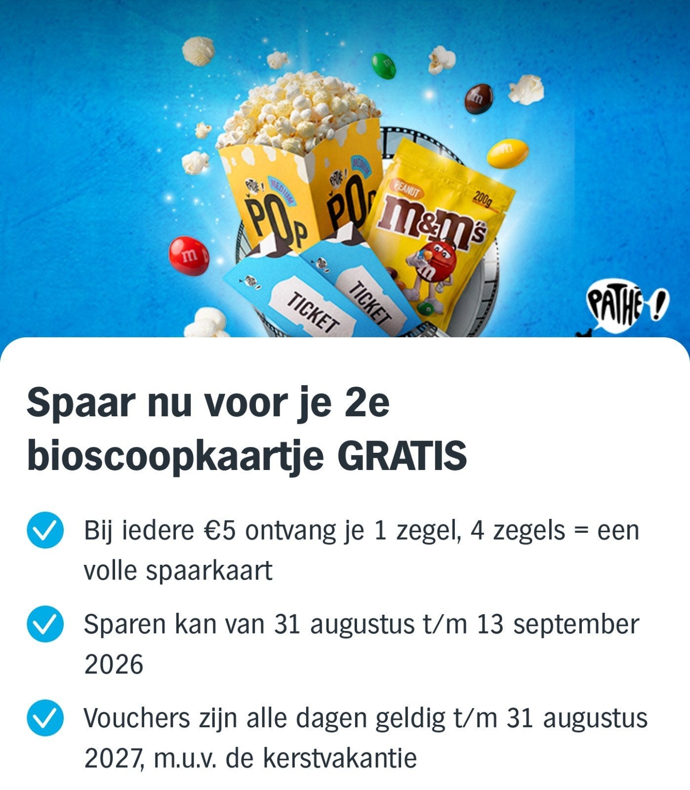 Bioscoopzegels Albert Heijn. 40 cent per volle kaart!, Albert Heijn, Ophalen
