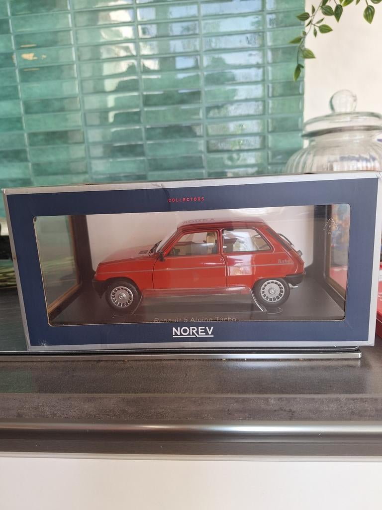 Norev Renault 5 Alpine Turbo modelauto, Ophalen of Verzenden