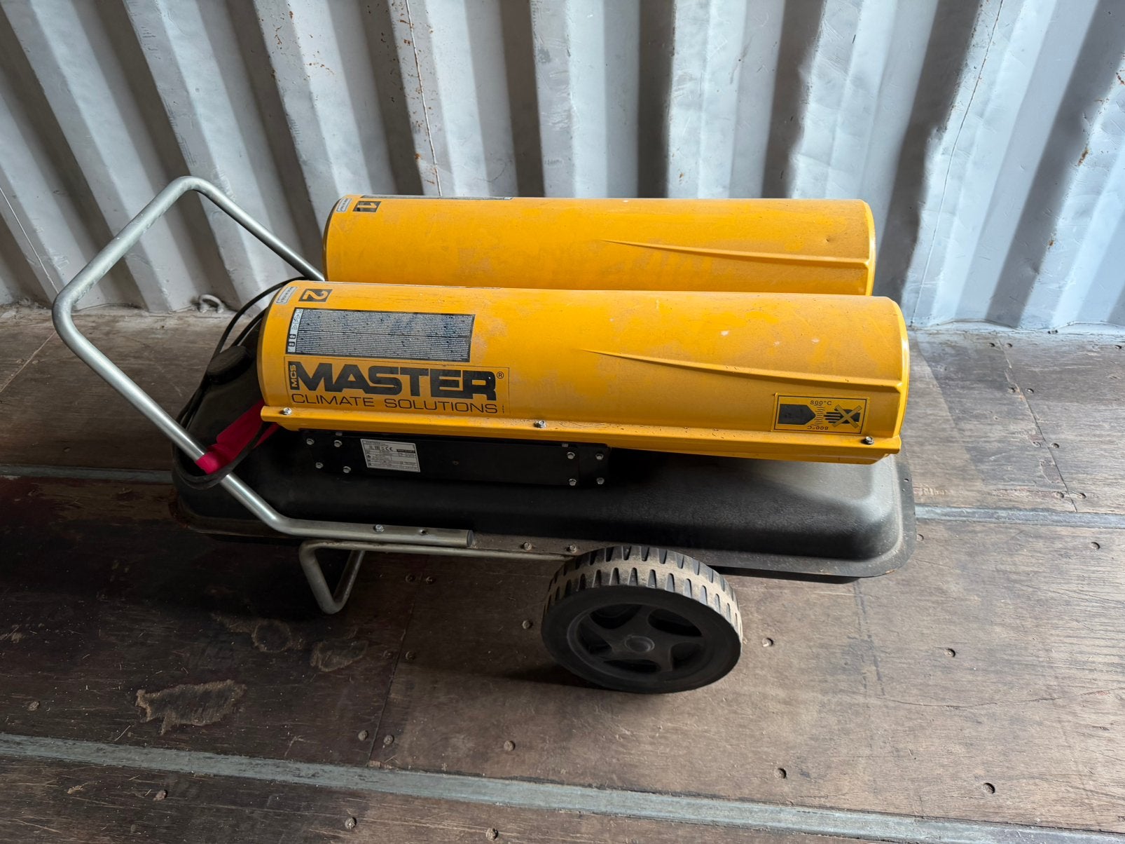 Master B 300CED 88 kW dieselkachel - heteluchtkanon, Ophalen, Kachel, Zo goed als nieuw, 60 tot 150 cm