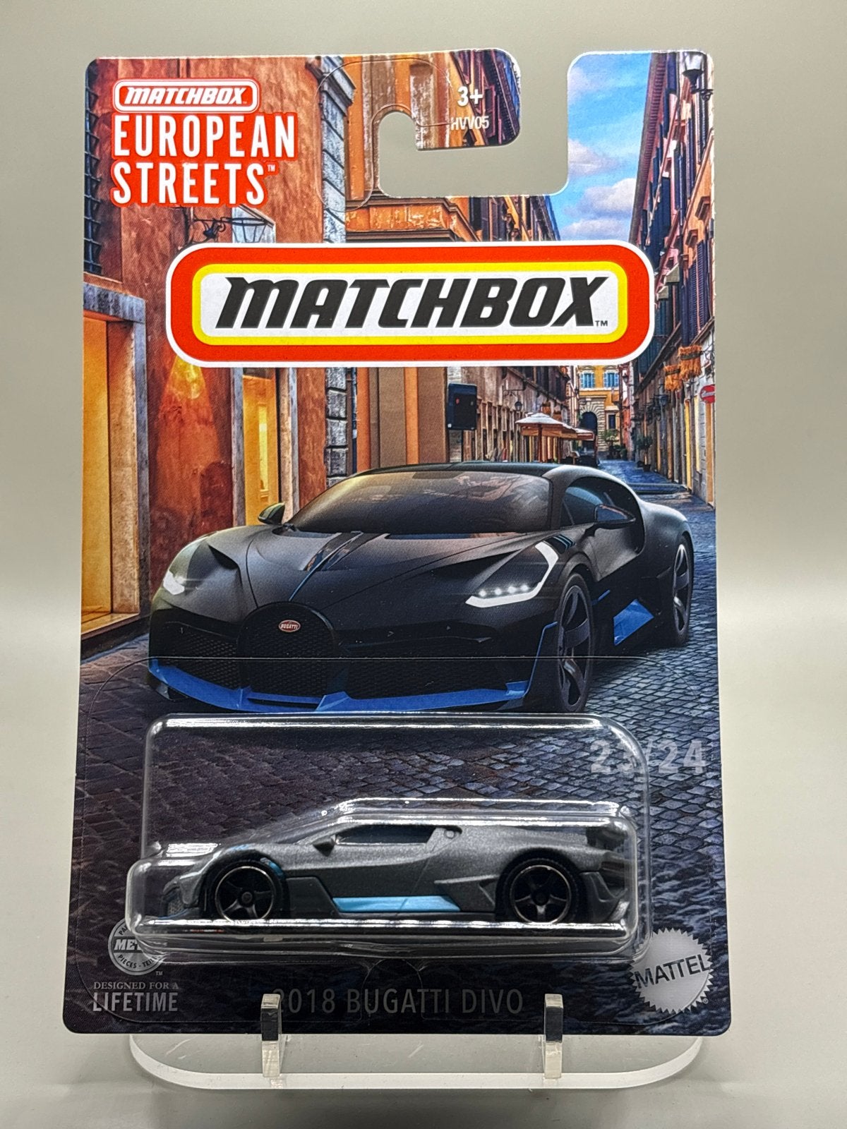 Matchbox European Streets 2018 Bugatti Divo, Auto, Nieuw, Ophalen of Verzenden, Mattel