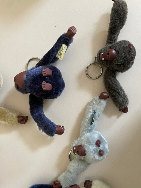 9 x sleutelhanger Kipling aap / aapje. Verschillende kleuren, Ophalen, Zo goed als nieuw, Overige typen