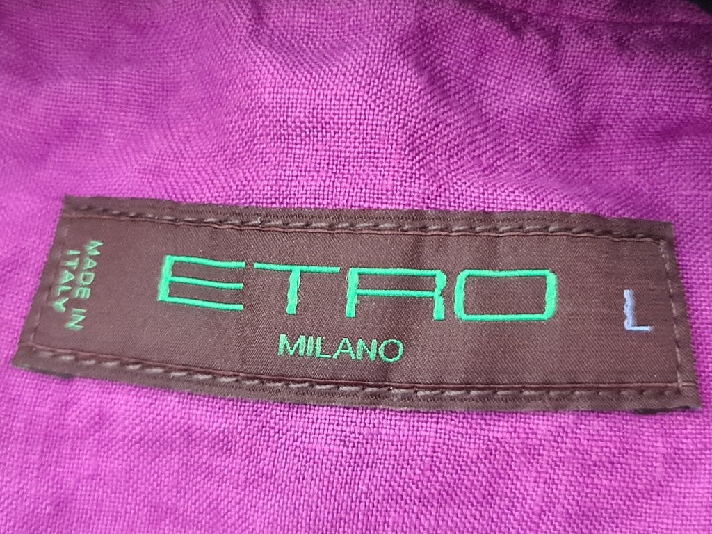 Nieuw Etro Milano colbert met paars kleur maat L, Maat 52/54 (L), Verzenden, Paars, Etro Milano