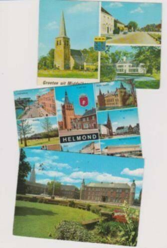 ansichtkaarten Helmond, Breda, Ophalen of Verzenden, 1960 tot 1980, Gelopen, Noord-Brabant