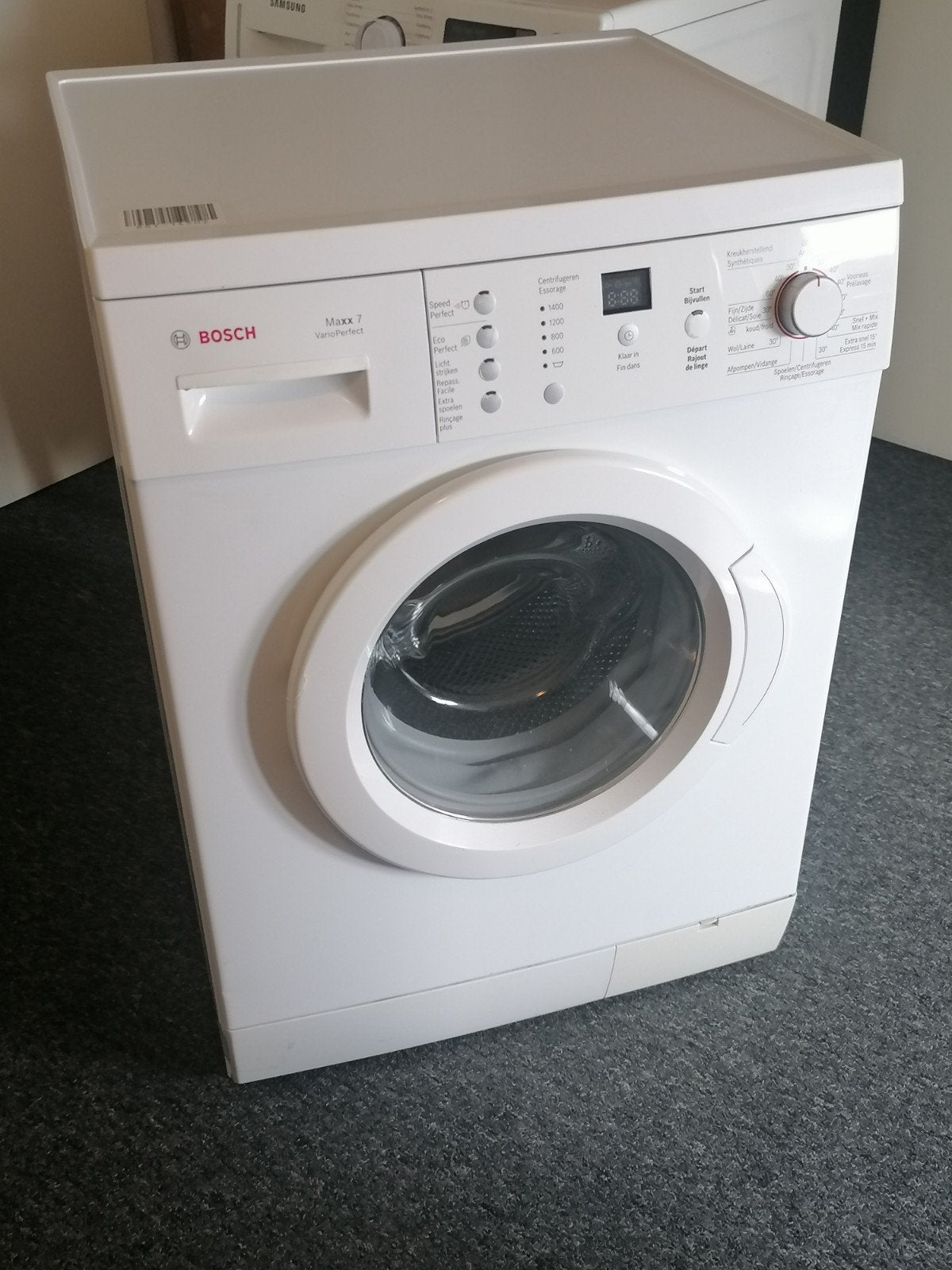 Bosch wasmachine vario perfect maxx 7., Witgoed en Apparatuur, Ophalen of Verzenden, 1200 tot 1600 toeren, 85 tot 90 cm