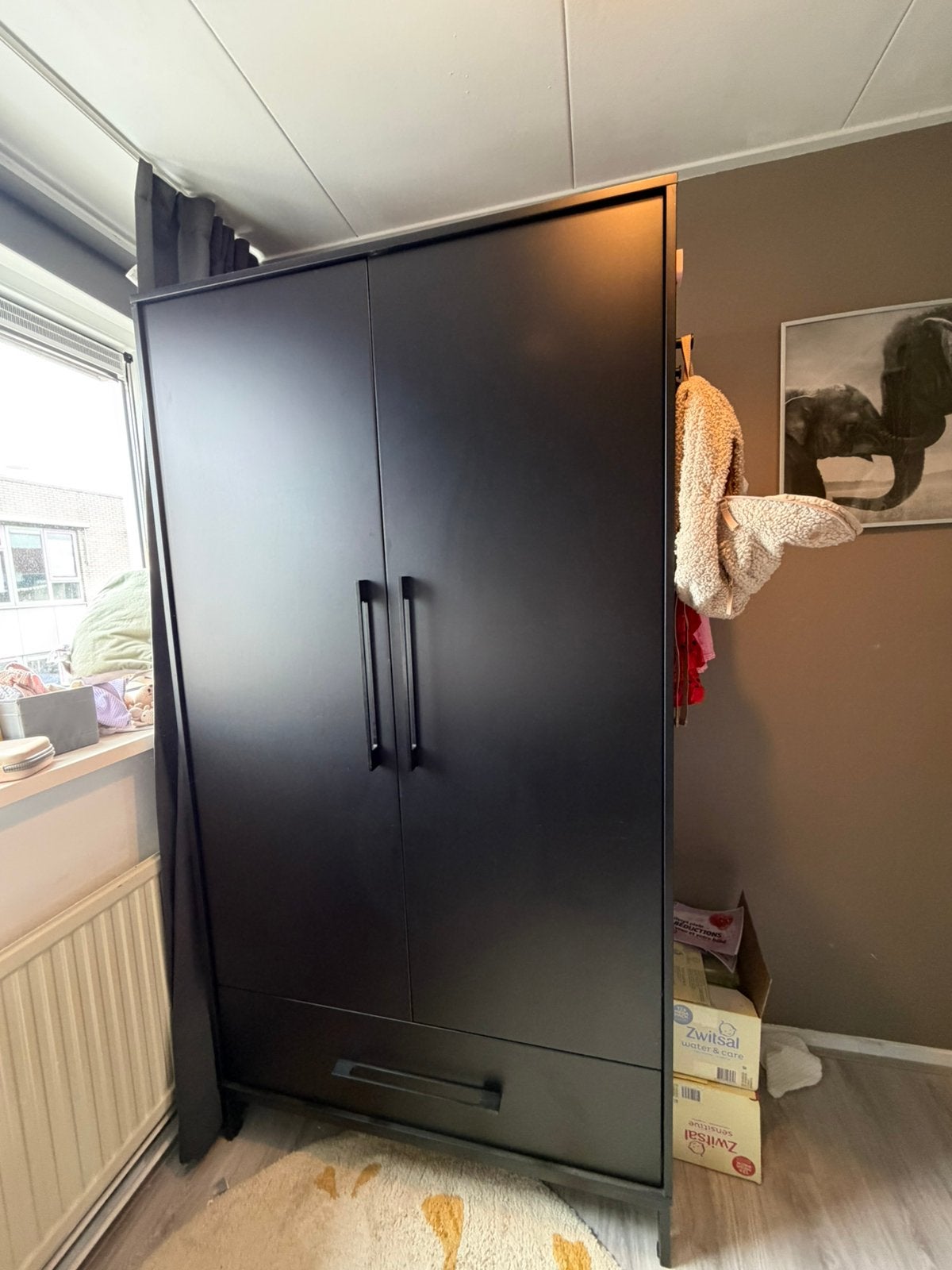 Baby kleding kast Jupiter, Huis en Inrichting, Ophalen, 100 tot 150 cm, 150 tot 200 cm, Overige houtsoorten