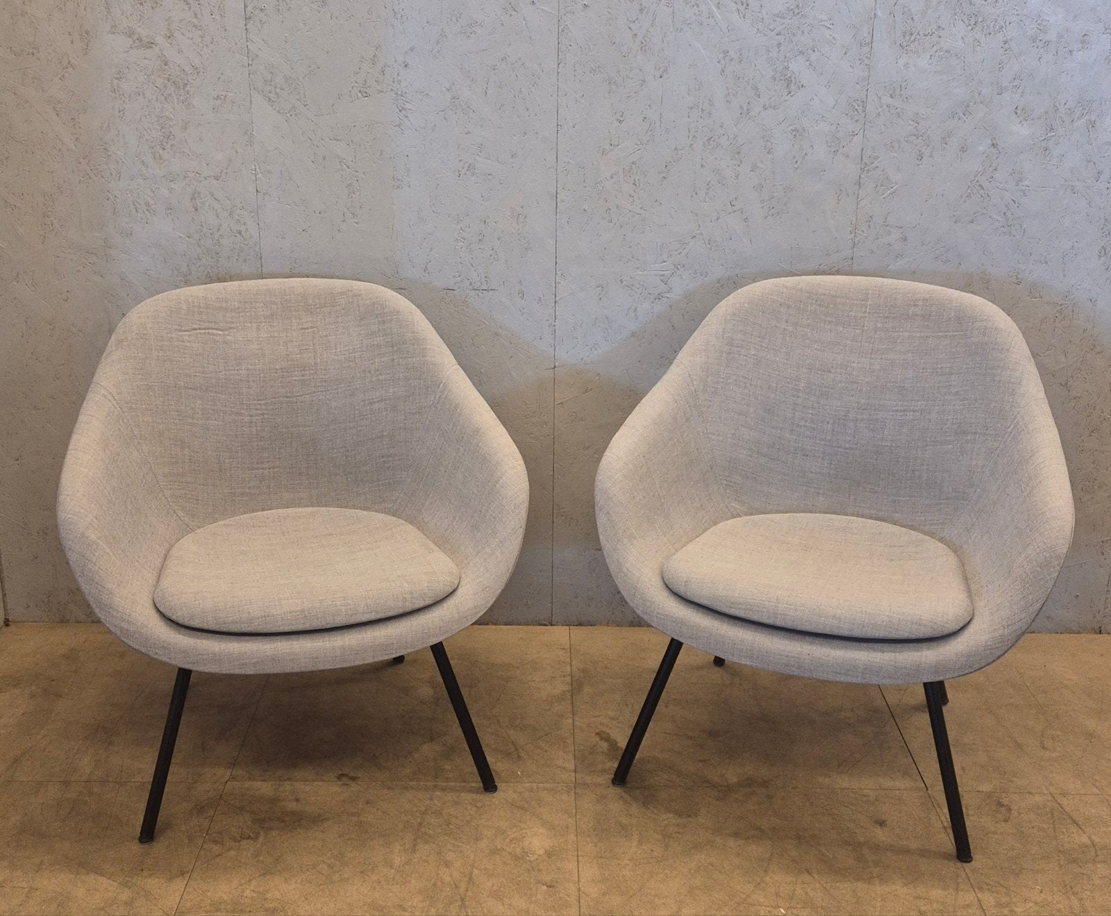 HAY AAL 87 fauteuil Hee Welling lichtgrijs, Ophalen, Twee, Scandinavisch / Modern, Metaal
