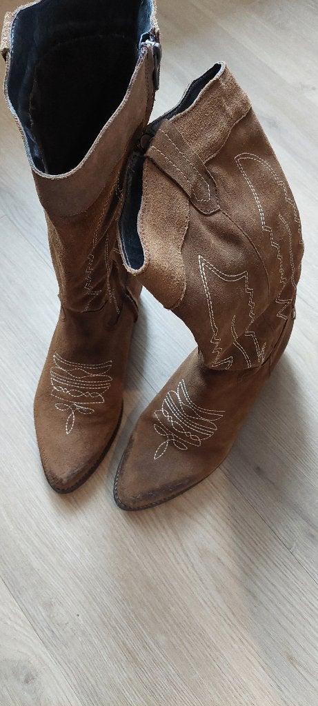 Cowboy laarzen  musse&cloud, Hoge laarzen, Bruin, Musse & Cloud, Ophalen of Verzenden