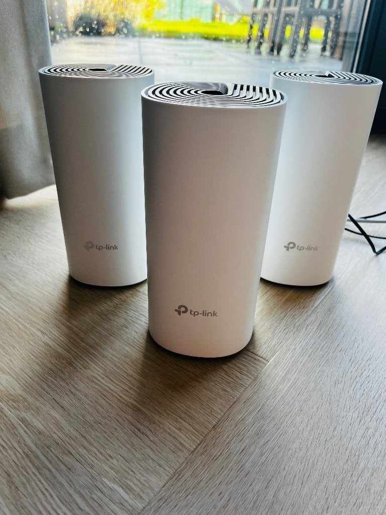 TP-link Deco wifi versterkers 3 stuks, Computers en Software, Ophalen of Verzenden, Zo goed als nieuw, TP-Link Deco