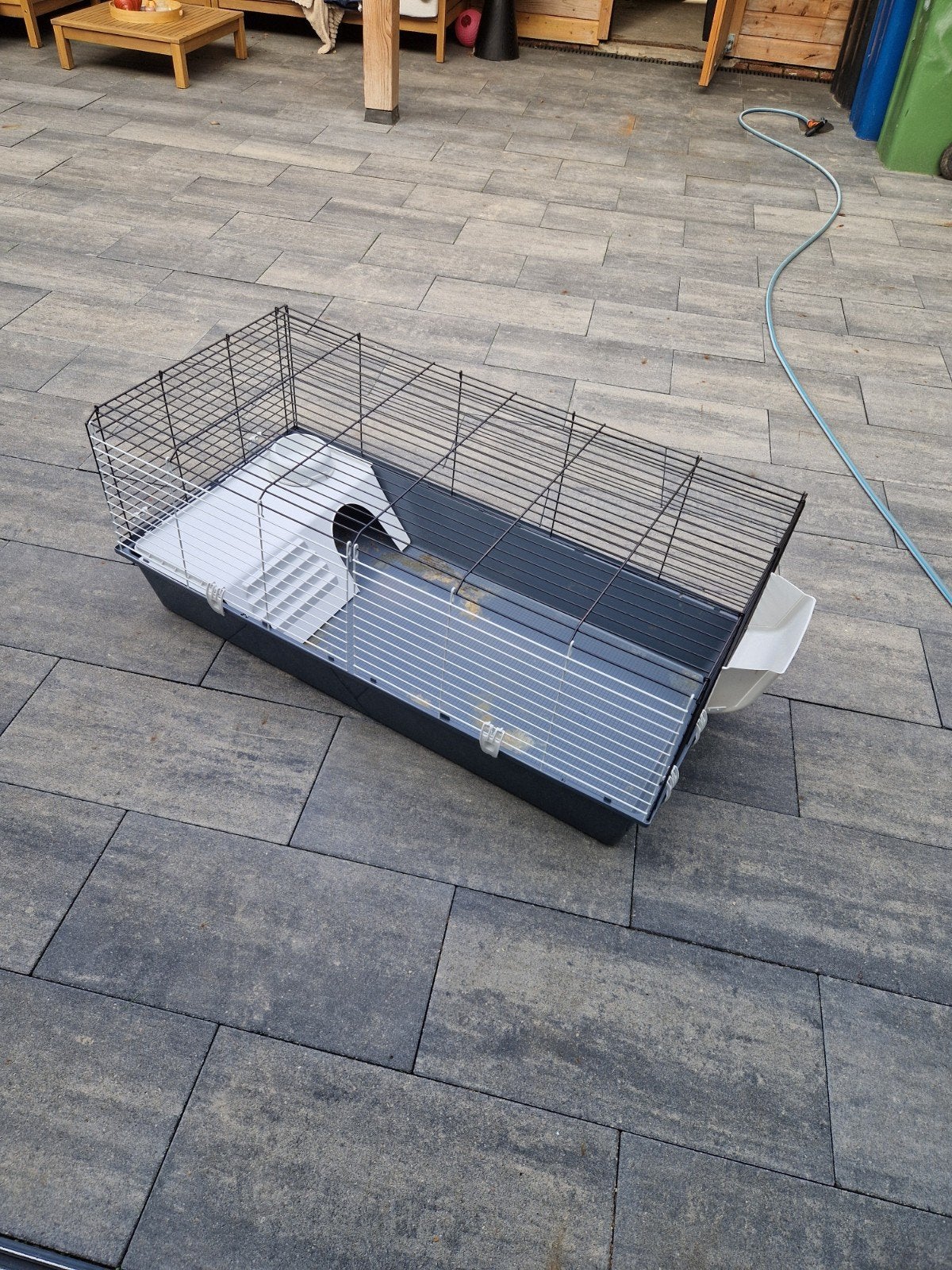 Konijnenkooi met binnenren, Dieren en Toebehoren, Kooi, Cavia, Ophalen, Minder dan 60 cm