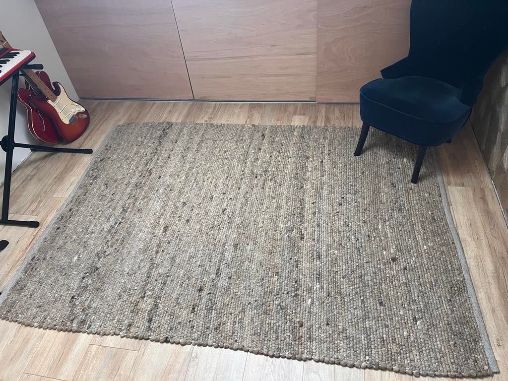 Vloerkleed Feline Volero 160x230 - Zo goed als nieuw, Huis en Inrichting, Stoffering | Tapijten en Kleden, Ophalen, Beige, 150 tot 200 cm