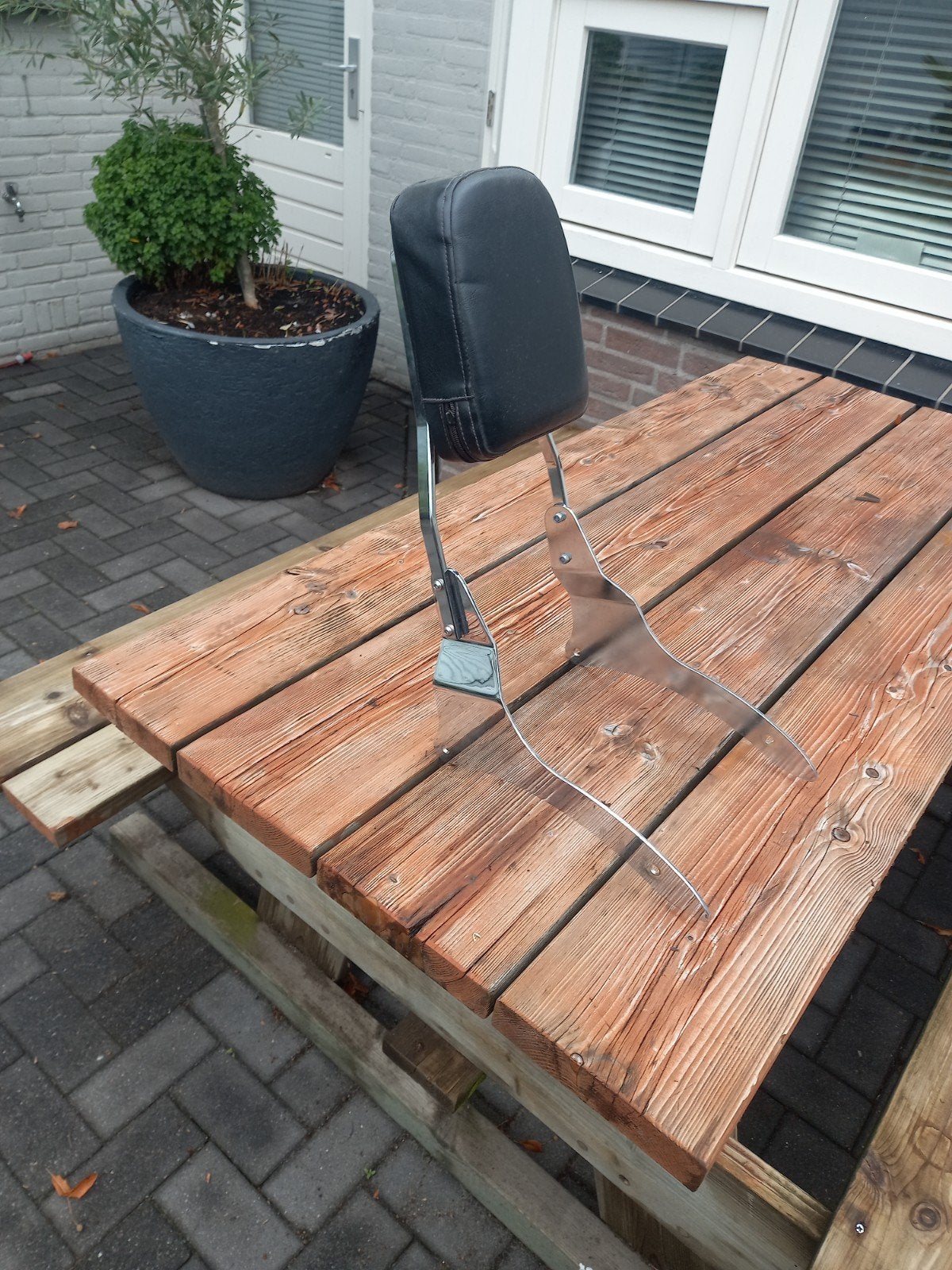 sissybar/ruggesteun, Ophalen, Gebruikt