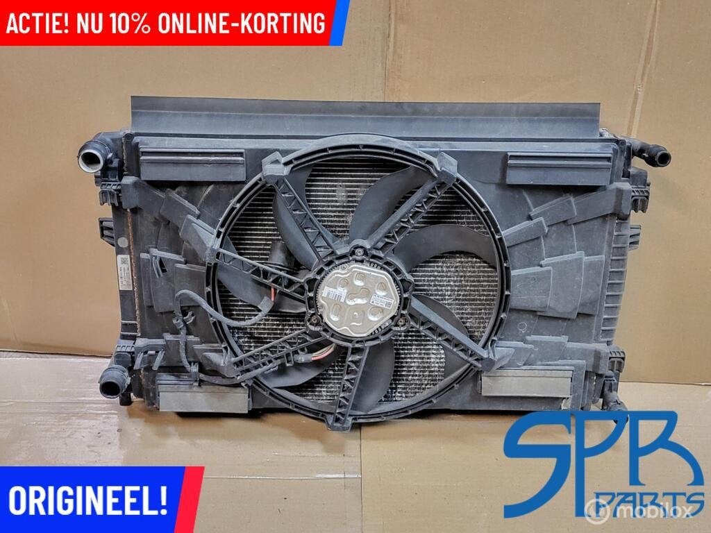 KOELERPAKKET 1.4 TSI 2.0 TDI VW GOLF 7 AUDI A3 RADIATEUR SET, Gebruikt, VOLKSWAGEN, Audi, Ophalen of Verzenden