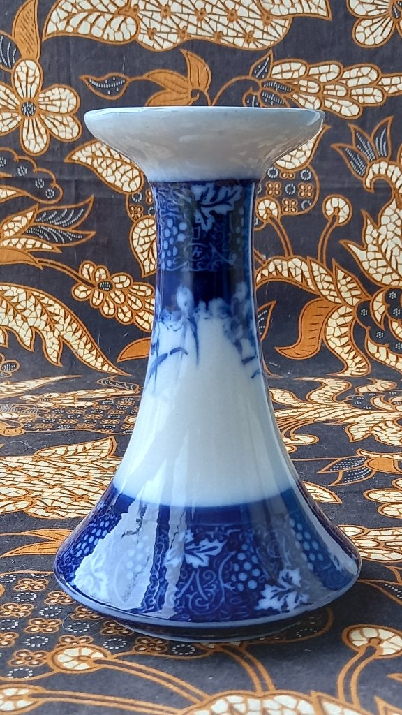 Zeldzame antieke kandelaar van Royal Doulton porselein., Ophalen of Verzenden, Keramiek of Aardewerk