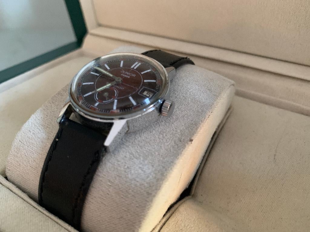 ANKER 'Junior' Handopwinder, in zeer goede staat!, Sieraden, Tassen en Uiterlijk, Horloges | Antiek, Zakhorloge, Overige merken