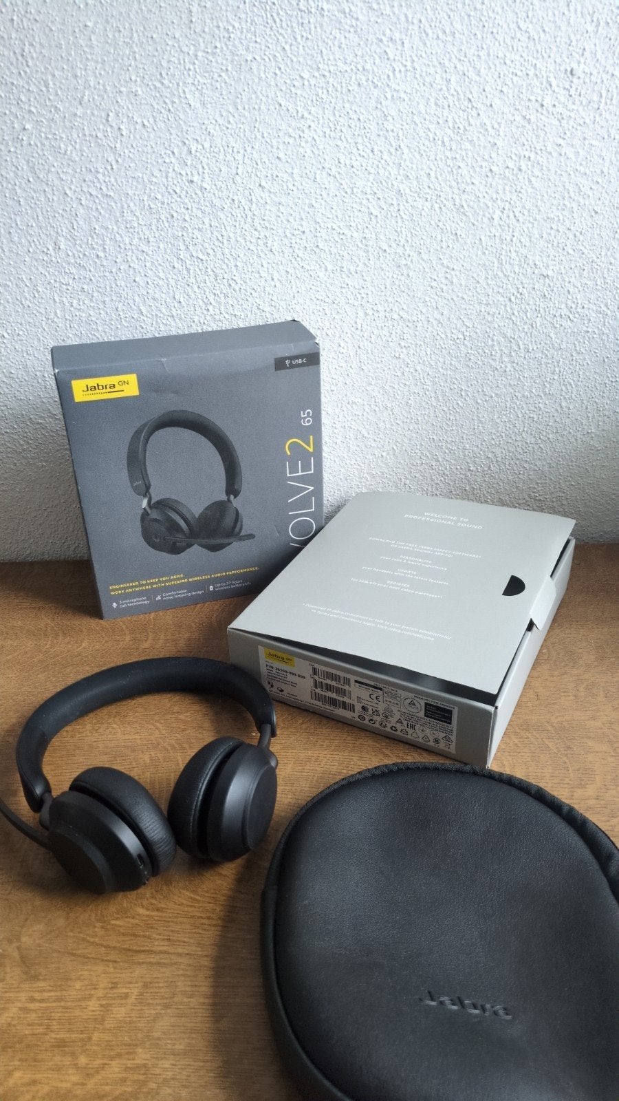 Jabra Evolve2 65, Ophalen of Verzenden, Zo goed als nieuw, Overige merken