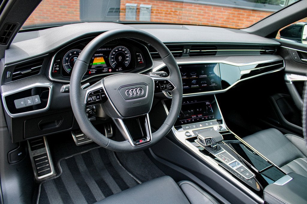 Audi A6 Avant 55 TFSI e quattro Competition | B&O | Carbon |, Auto's, Audi, Automaat, Gebruikt, Euro 6, 4 cilinders