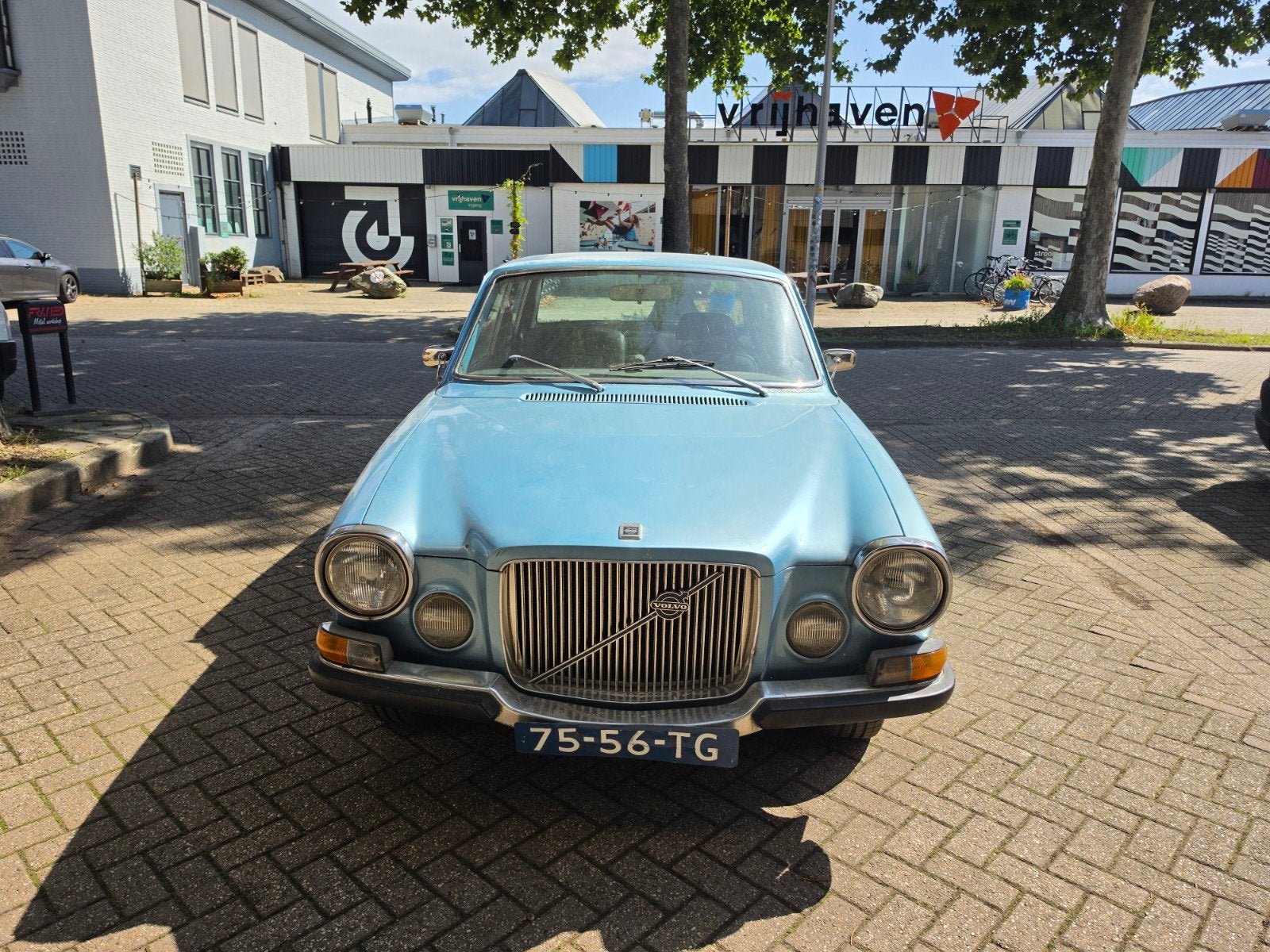 Volvo 164 3.0 E 1972 Blauw, Auto's, Volvo, Automaat, 1334 kg, Blauw, Particulier