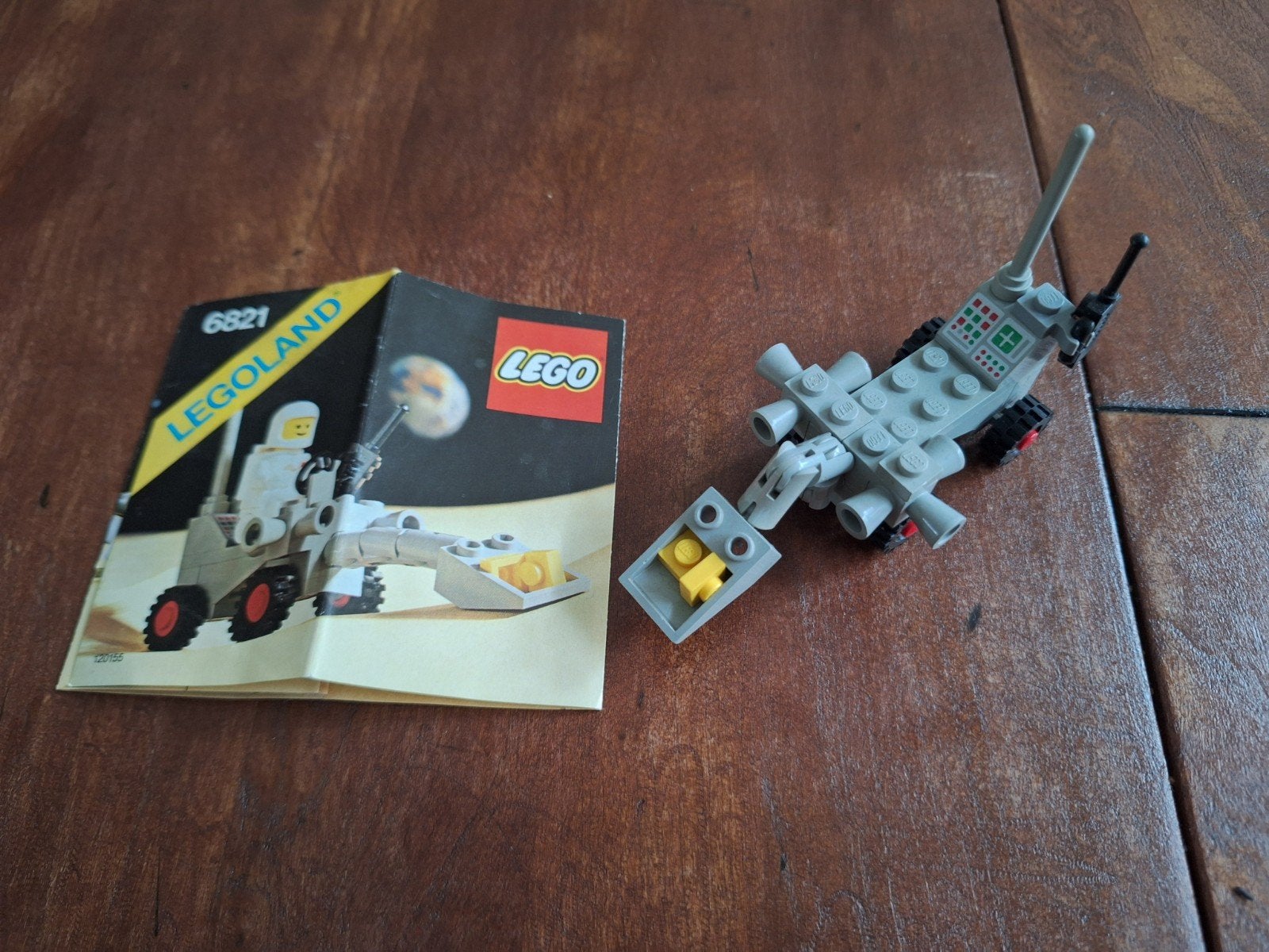 Lego 6821 Shovel buggy vintage, 1980, incompleet, G1, Ophalen of Verzenden
