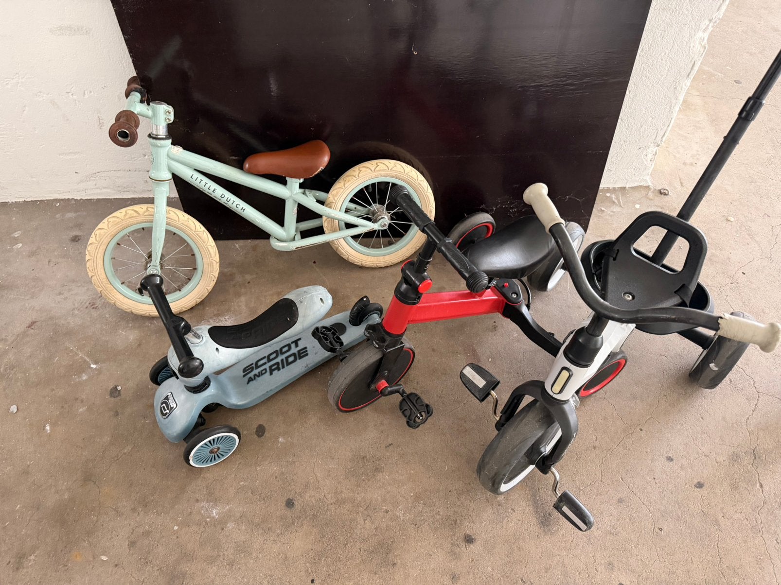 4 kinderfietsen te koop, Ophalen, Gebruikt, Overige merken