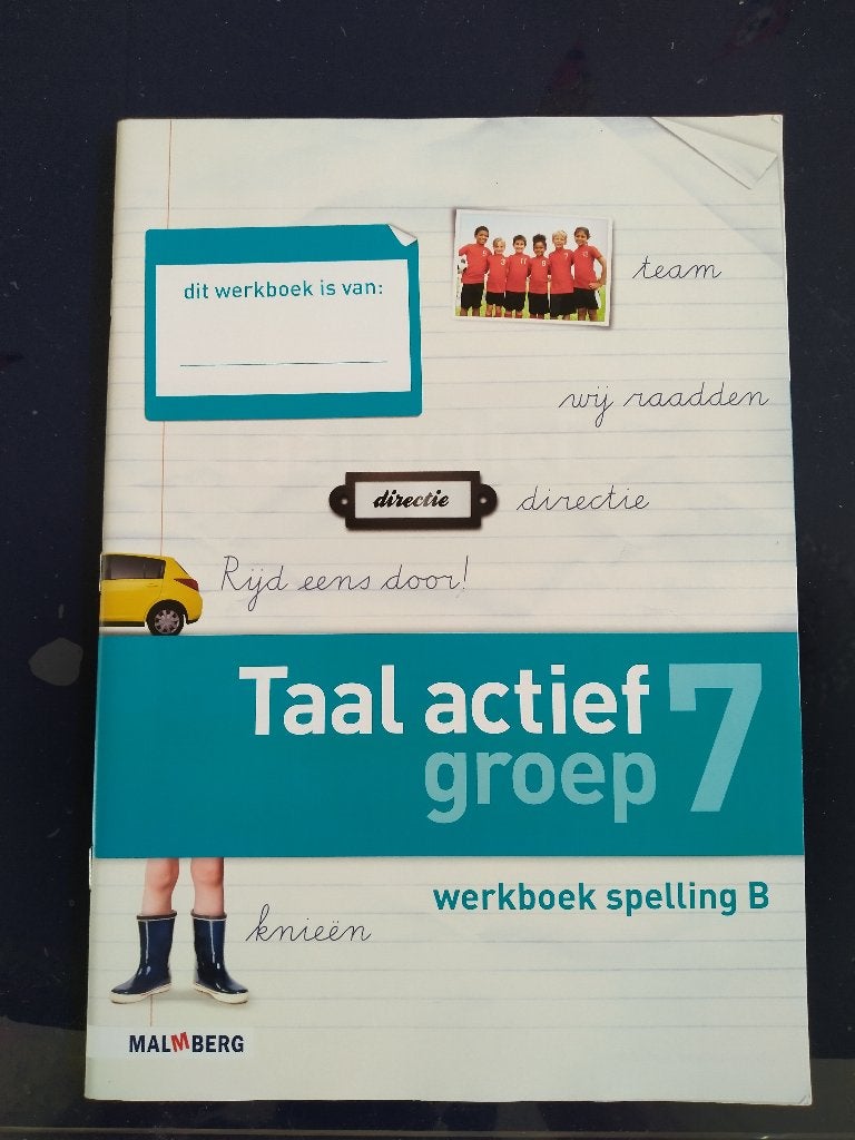Taal Actief - Groep 7 - Werkboek Spelling 7B., Ophalen of Verzenden, Nieuw, Overige niveaus, Nederlands