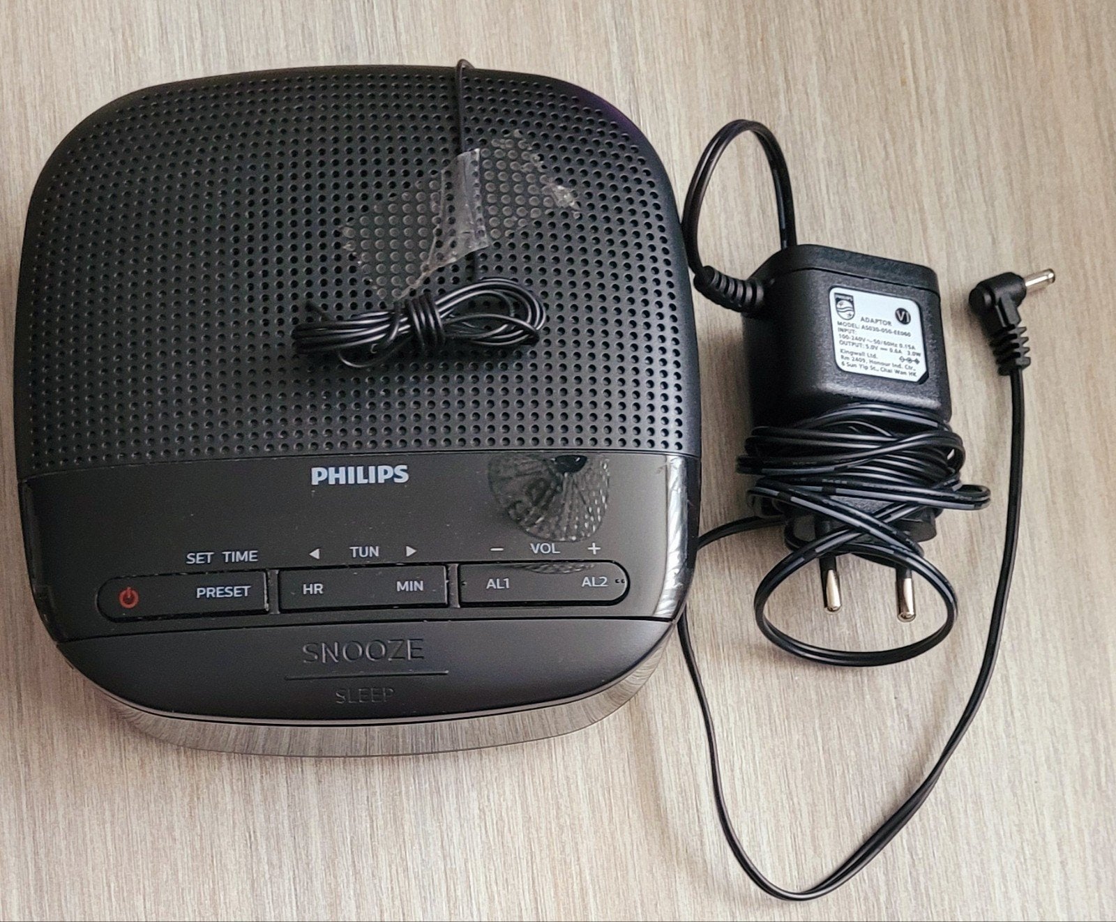 Philips TAR3205/12 Wekkerradio met FM-tuner, Audio, Tv en Foto, Ophalen of Verzenden, Nieuw, Radio
