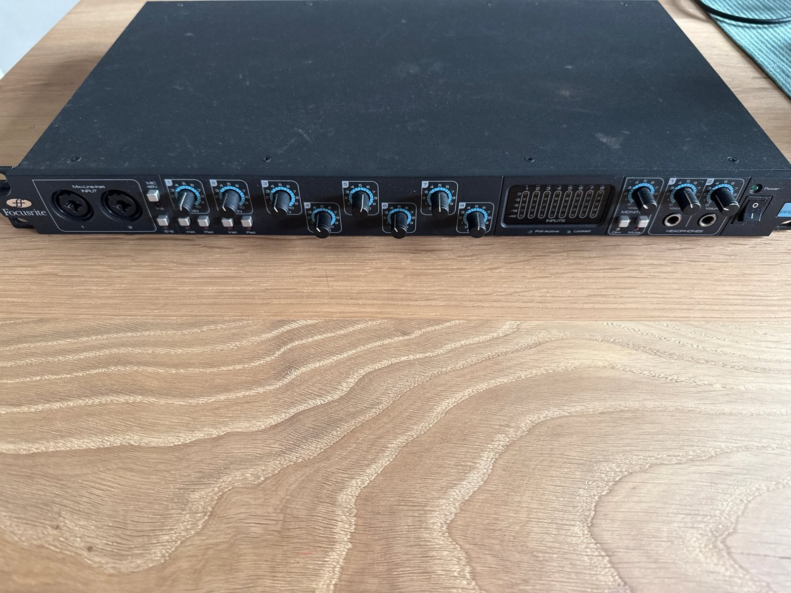 Focusrite Saffire Pro 40 FireWire Audio Interface, Ophalen, Gebruikt, 10 tot 20 kanalen, Microfooningang