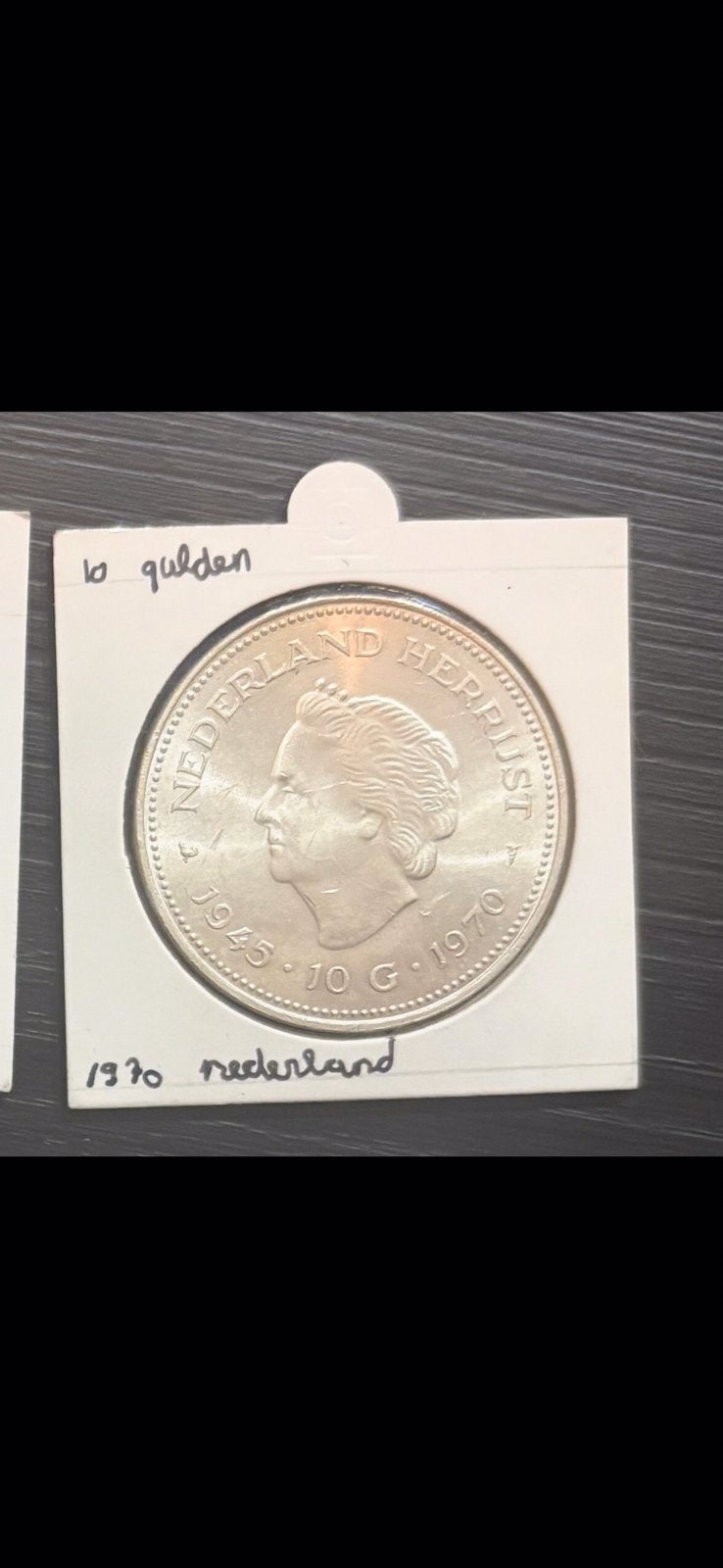 Zilveren “tientje” - tien gulden 1970, Postzegels en Munten, Ophalen of Verzenden
