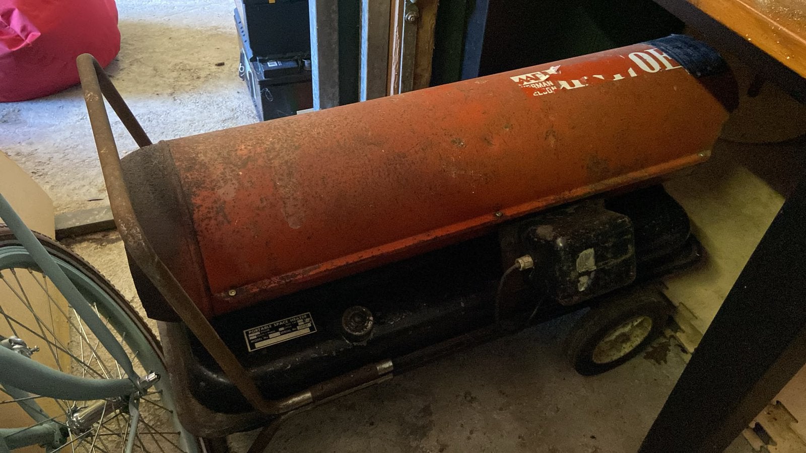 Warmtekanon diesel/peteoleum, 30 tot 80 cm, Kachel, Ophalen of Verzenden, Zo goed als nieuw